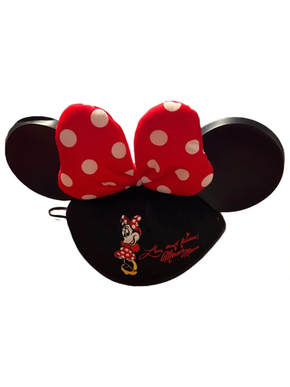 Rare Vintage Disney Minnie Mouse Ears Hat Embroidered 